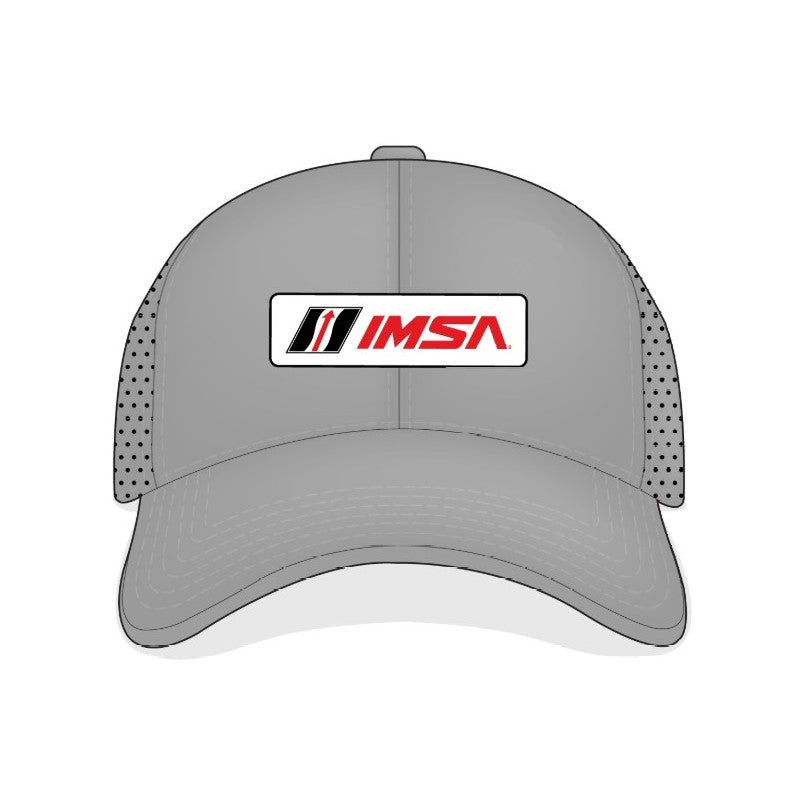 IMSA Rubber Patch Performance Hat - Grey