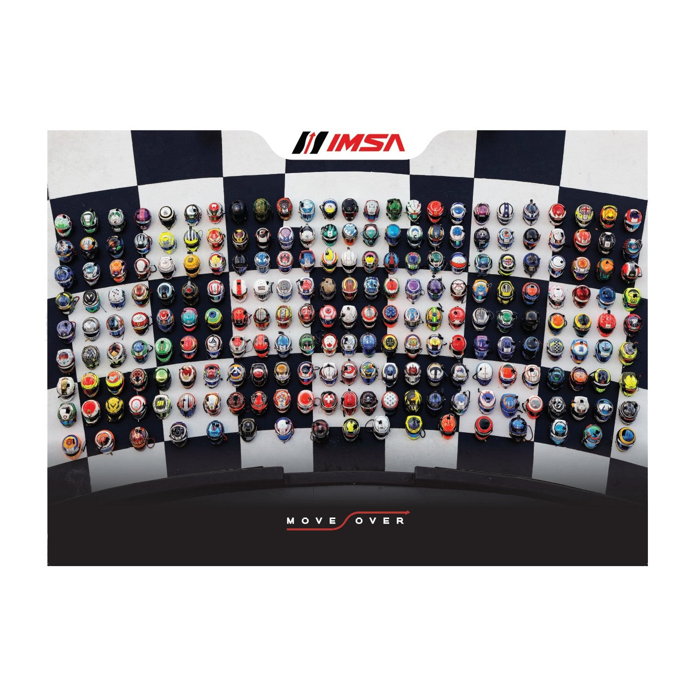 IMSA Helmets Poster