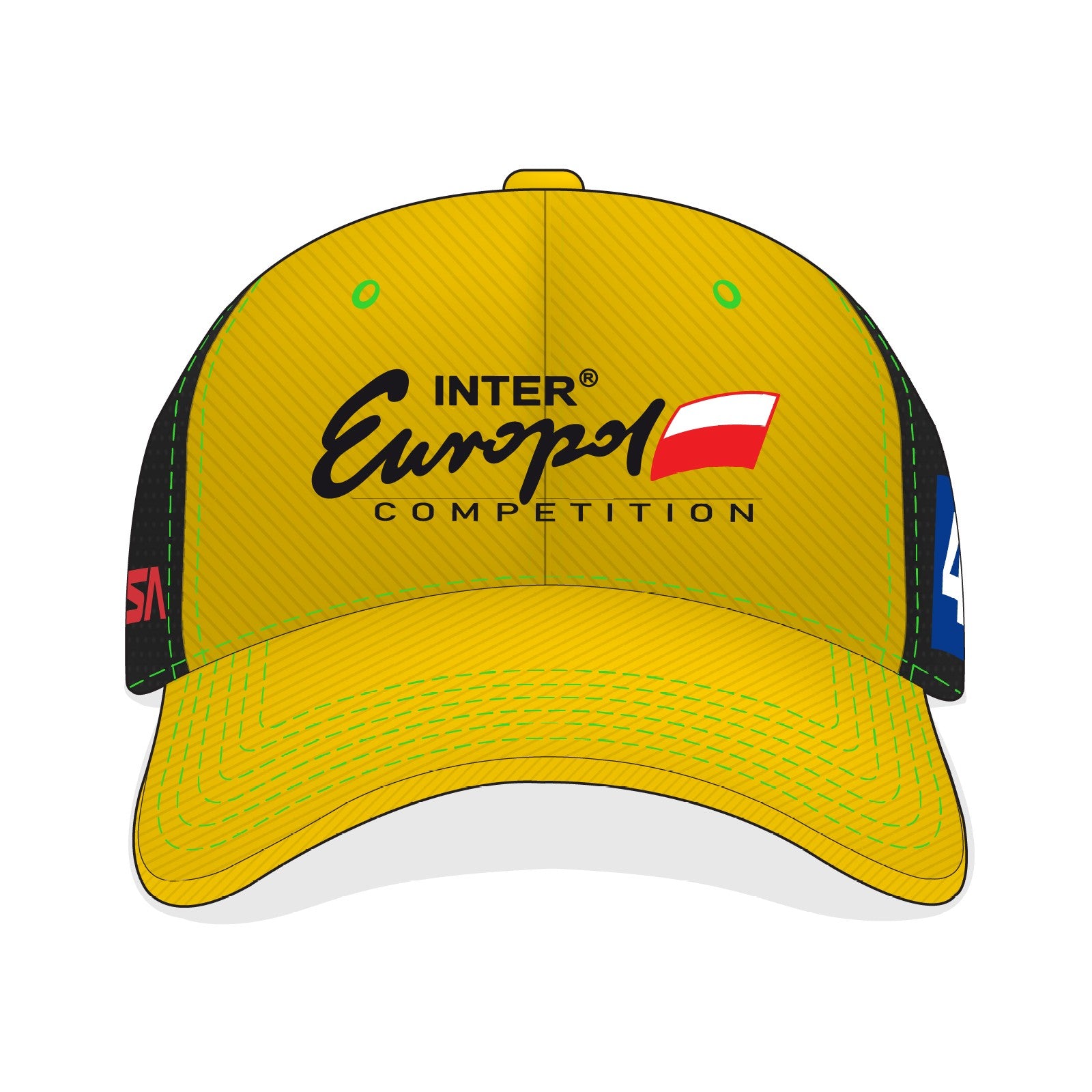 Inter Europol Trucker Hat - Yellow/Black