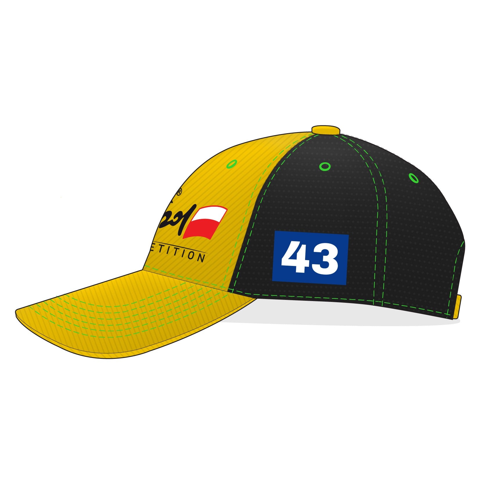Inter Europol Trucker Hat - Yellow/Black