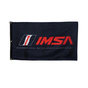 IMSA 3x5 Logo Flag-Black