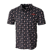 IMSA Apex and Cars Printed Polo - Black