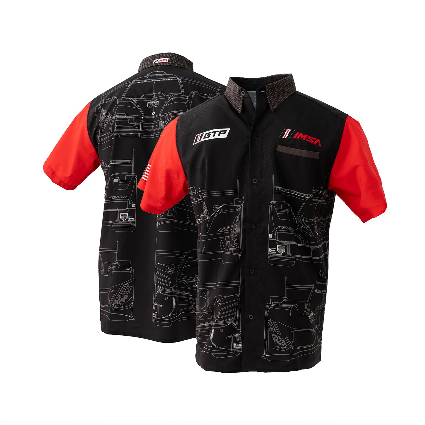 IMSA GTP Woven Camp Shirt