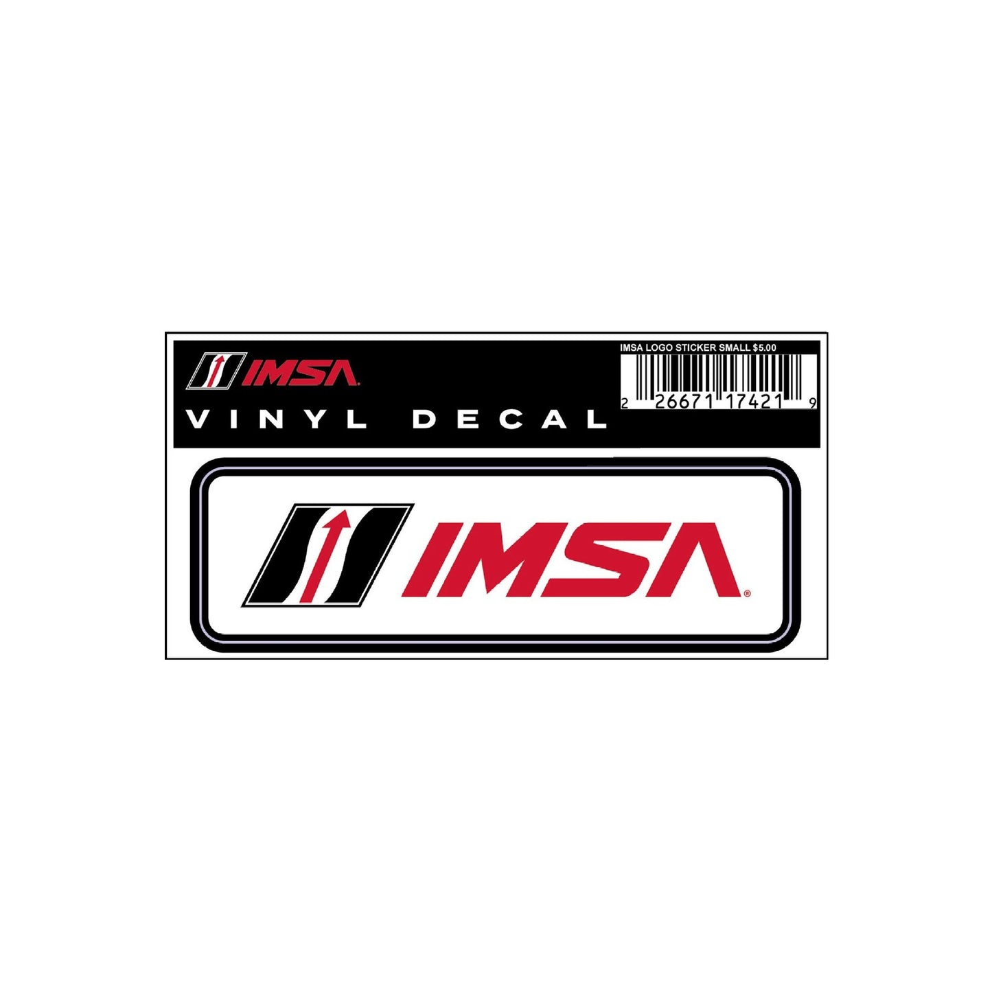 Imsa Sticker IMSA Lockup Perfect Cut Decal – Team IMSA