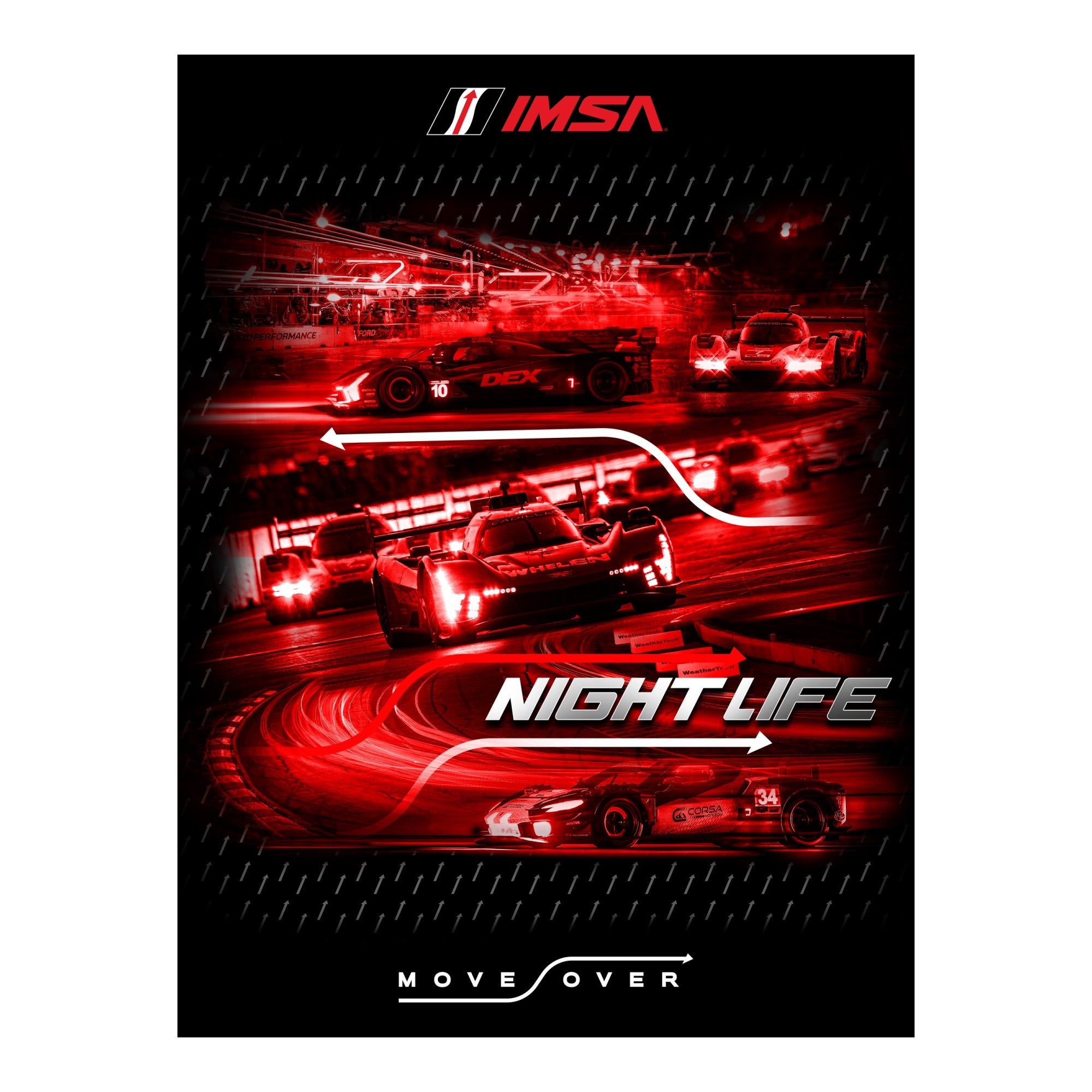 IMSA Night Life Poster