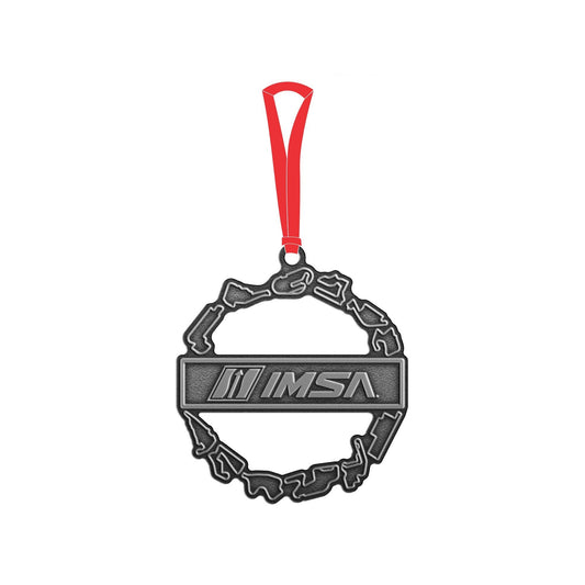 IMSA Metal Holiday Ornament