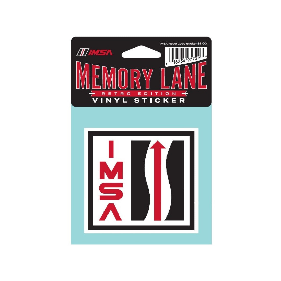IMSA 3" Retro Logo Decal