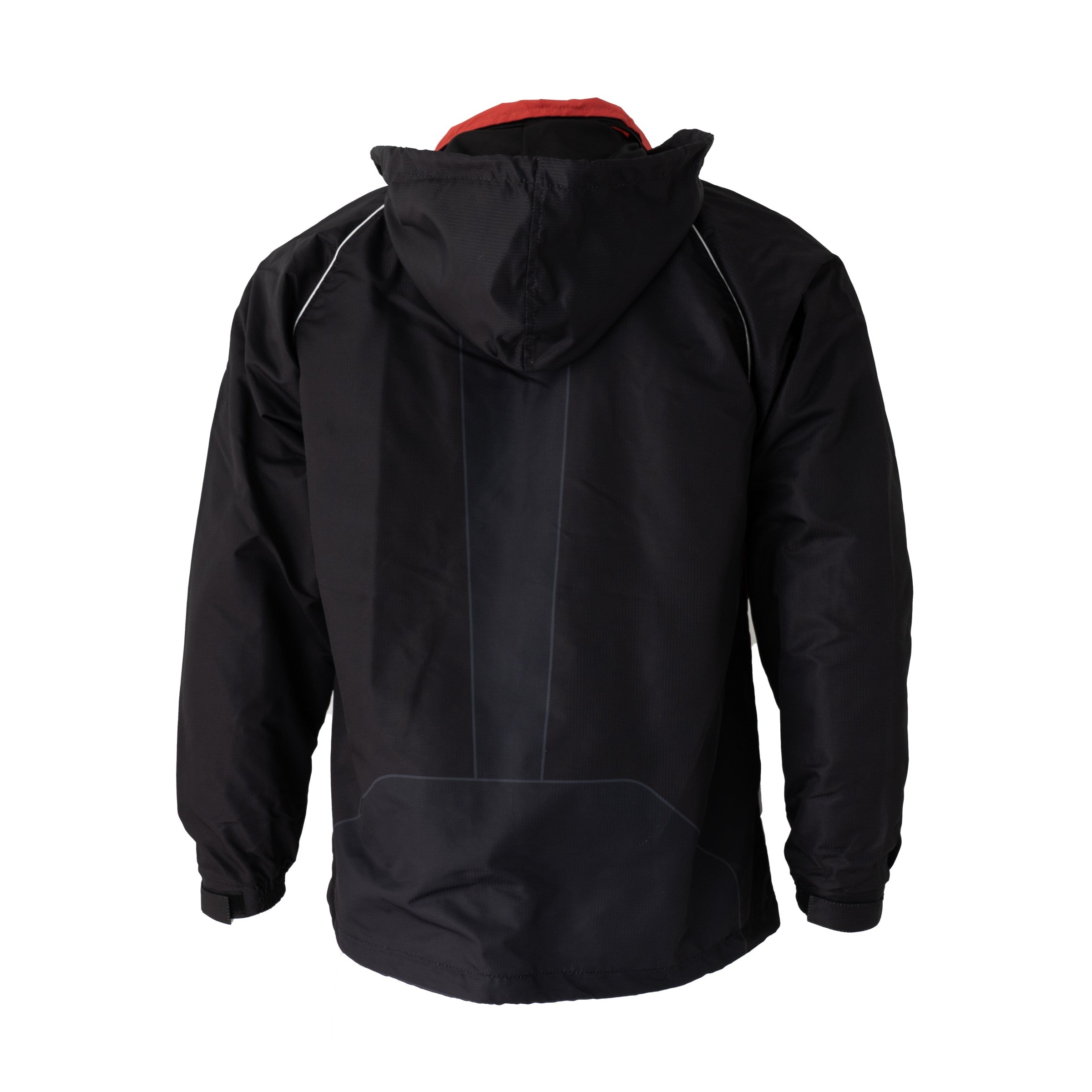 IMSA Trackside Collection Windbreaker - Black/Red