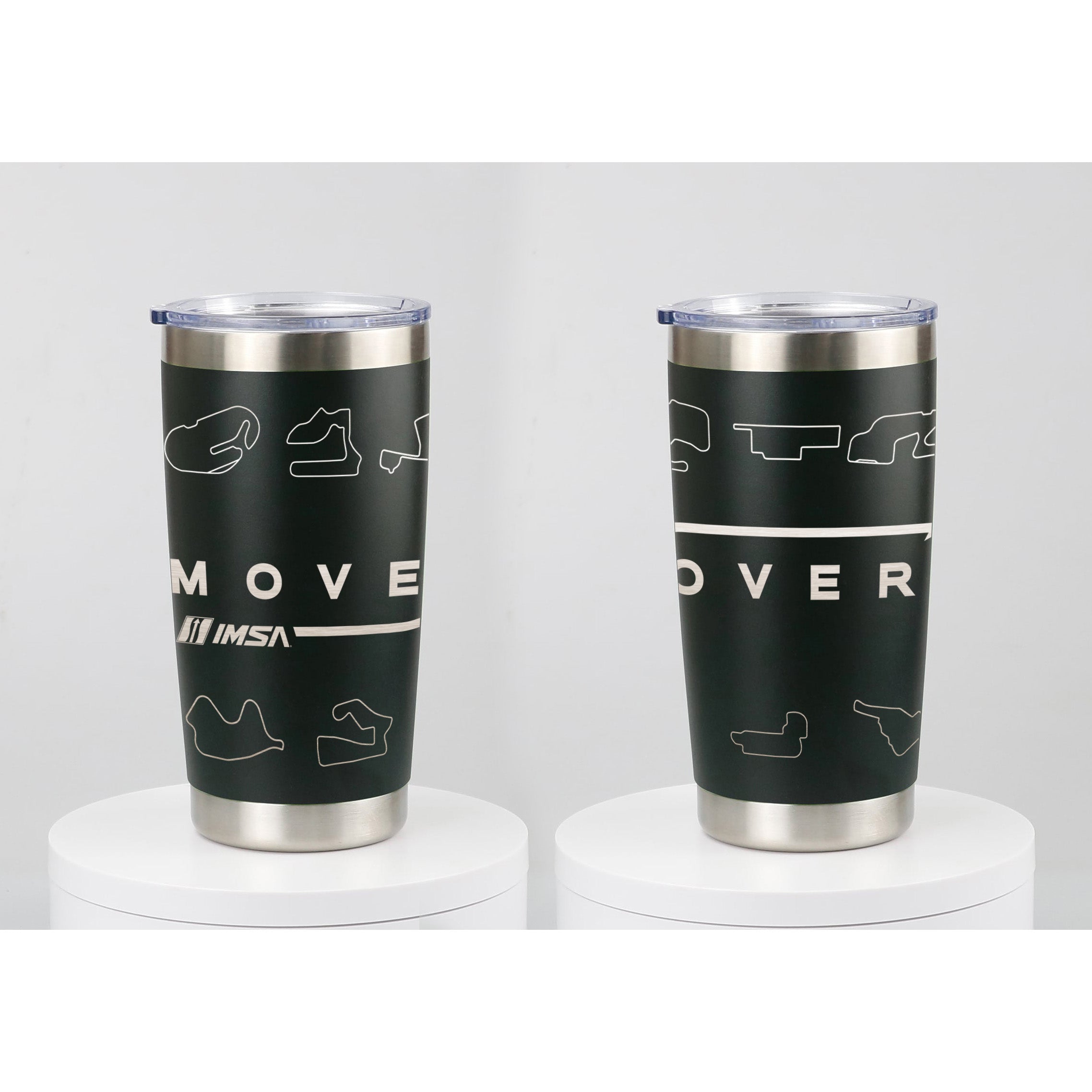 IMSA Move Over Track Outline 20oz Tumbler