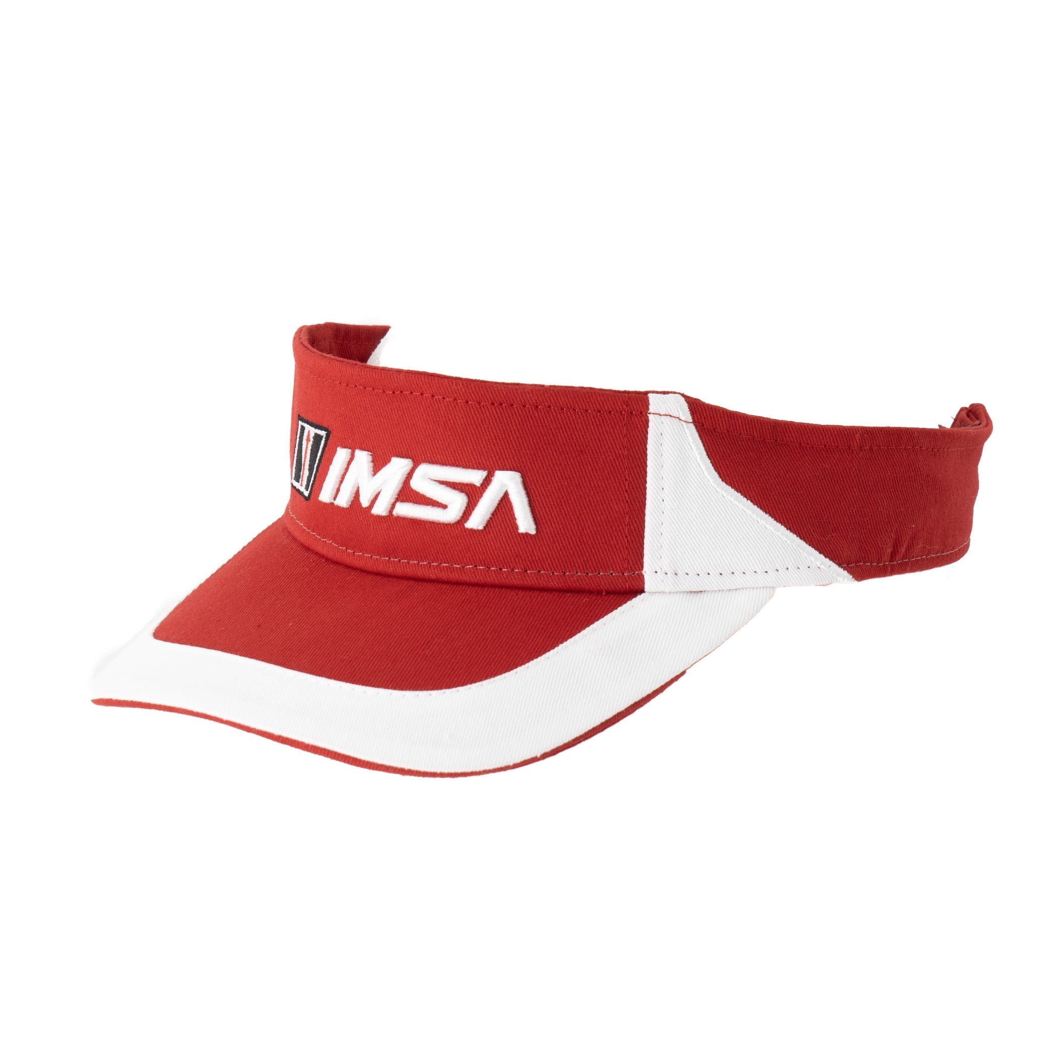IMSA Visor - Red / White