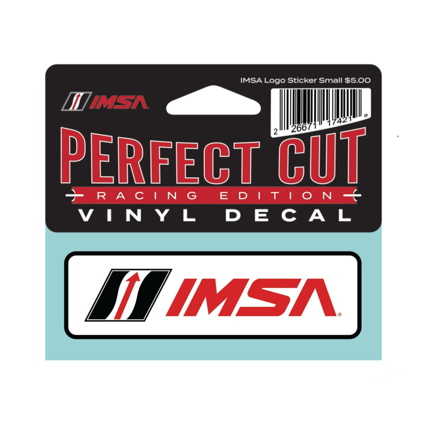 IMSA Lockup Perfect Cut Decal