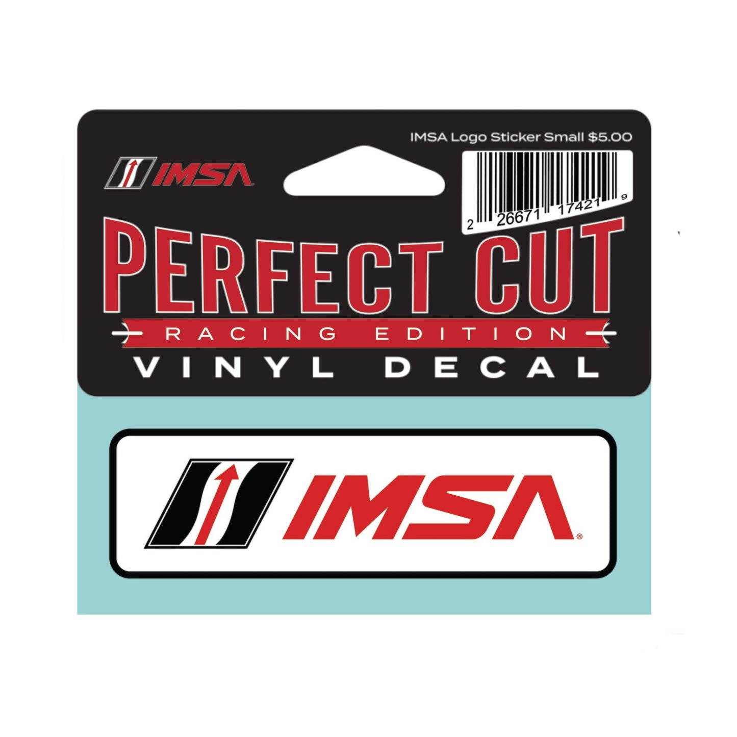 Imsa Tech Sticker IMSA Lockup Perfect Cut Decal – Team IMSA