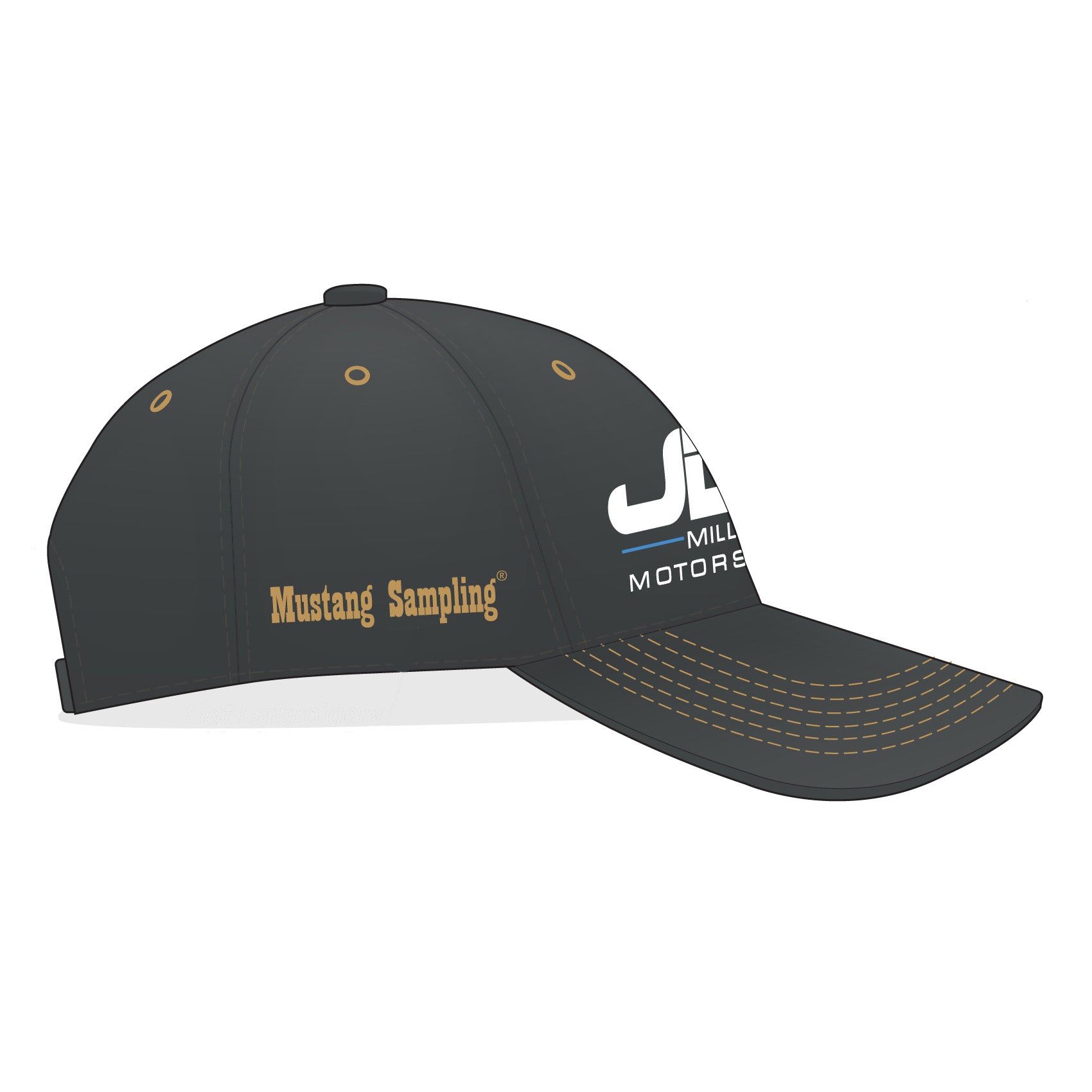 JDC Miller Performance Hat - Charcoal