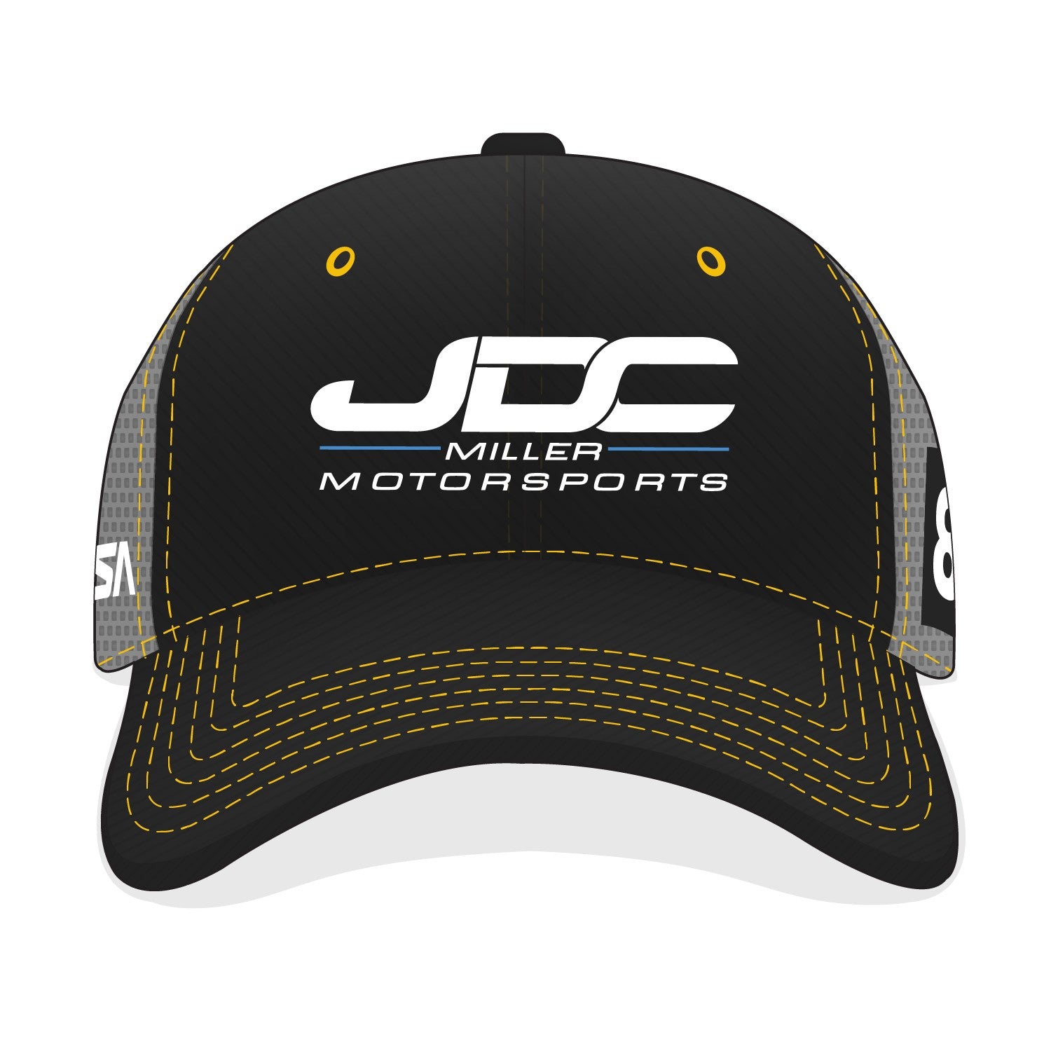 JDC Miller Trucker Hat - Black/Grey