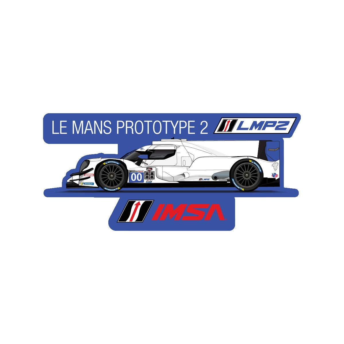 2026 LMP2 Car Class Magnet