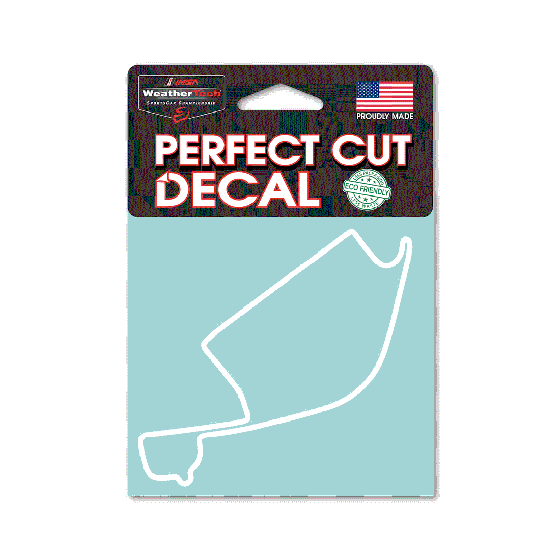 Long Beach Street Circuit Track Outline White