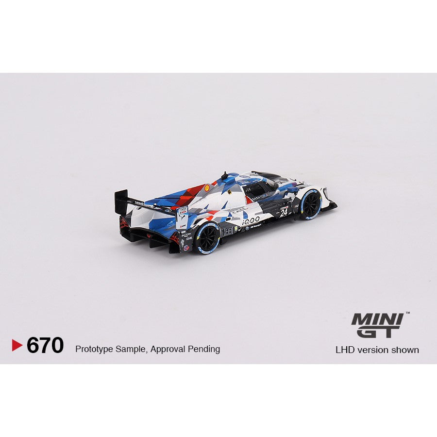 PRE-ORDER 1/64 BMW M Hybrid V8 GTP #24 2023 IMSA Daytona 24 Hrs