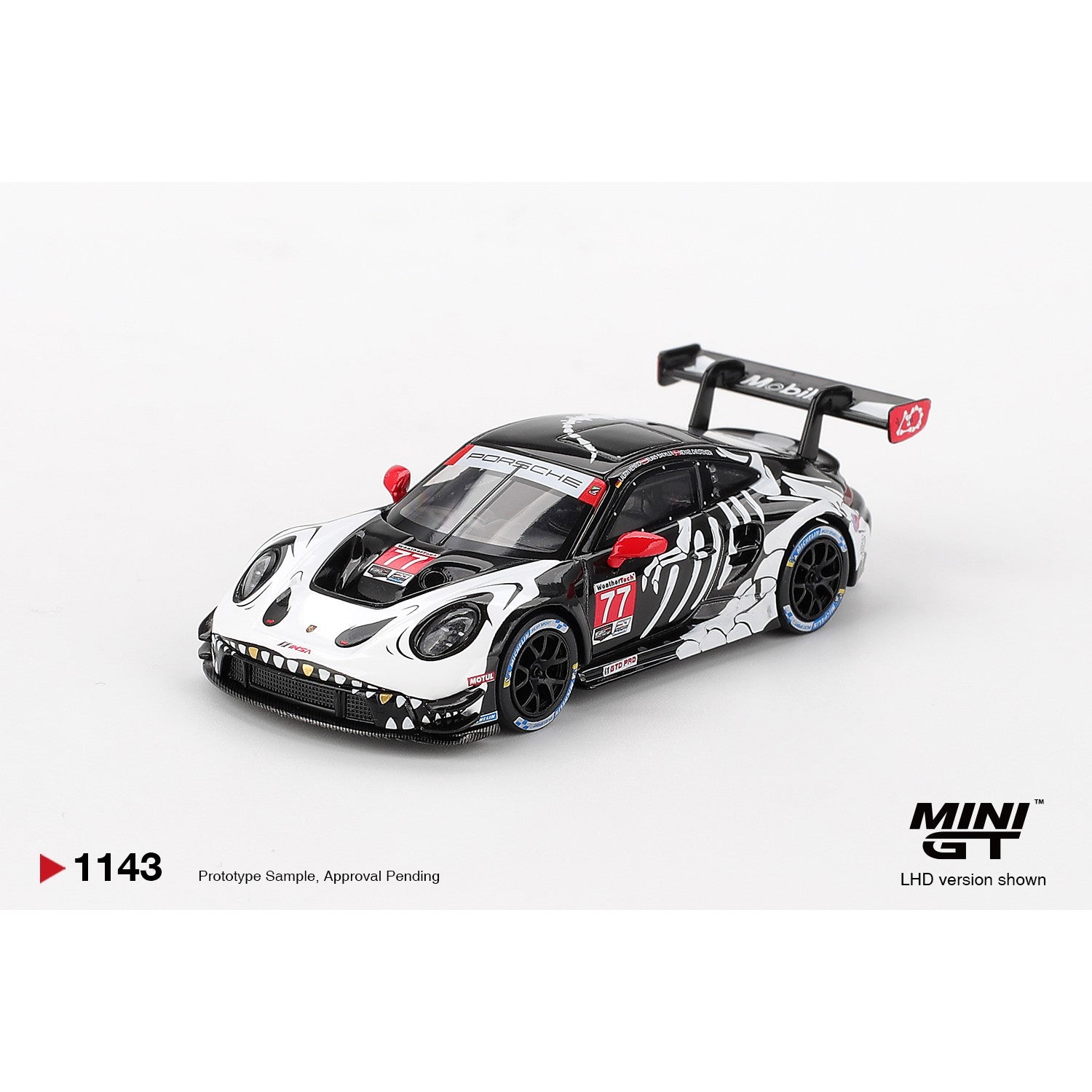 PRE-ORDER 1/64 Porsche 911 GT3 R #77 AO Racing 2025 Petit Le Mans