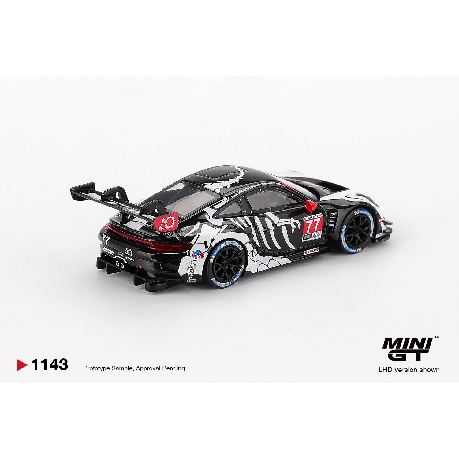 PRE-ORDER 1/64 Porsche 911 GT3 R #77 AO Racing 2025 Petit Le Mans