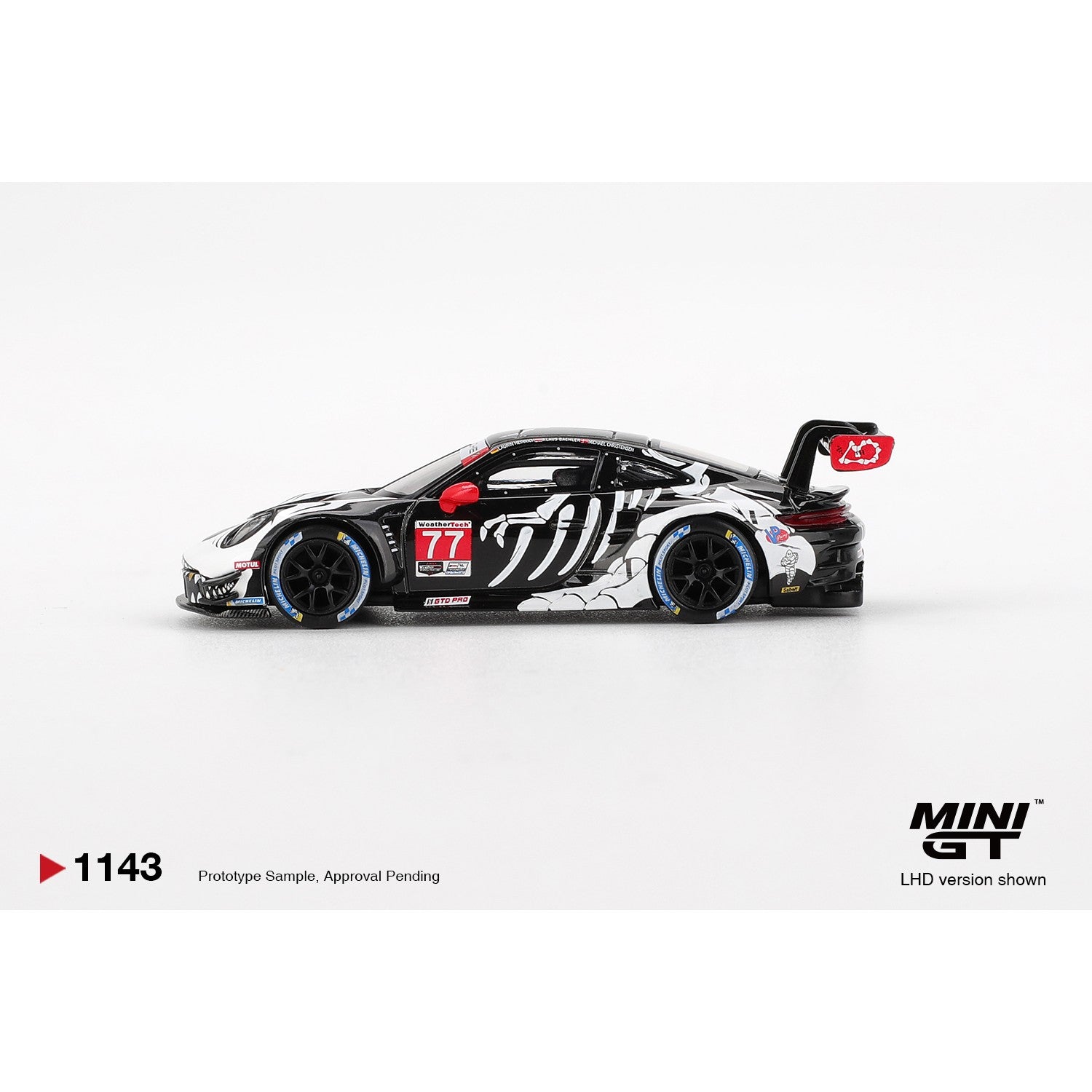 PRE-ORDER 1/64 Porsche 911 GT3 R #77 AO Racing 2025 Petit Le Mans