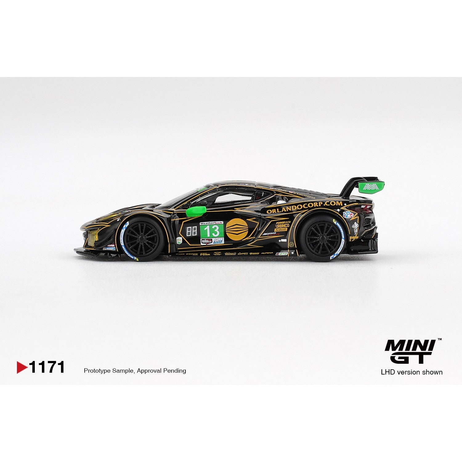 PRE-ORDER 1/64 Chevrolet Corvette Z06 GT3.R #13 2025 Daytona