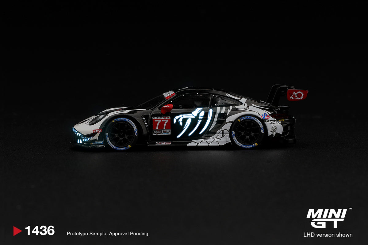 PRE-ORDER 1/64 Porsche 911 GT3 R (992) #77 2026 Petit Le Mans - Skeleton Rexy
