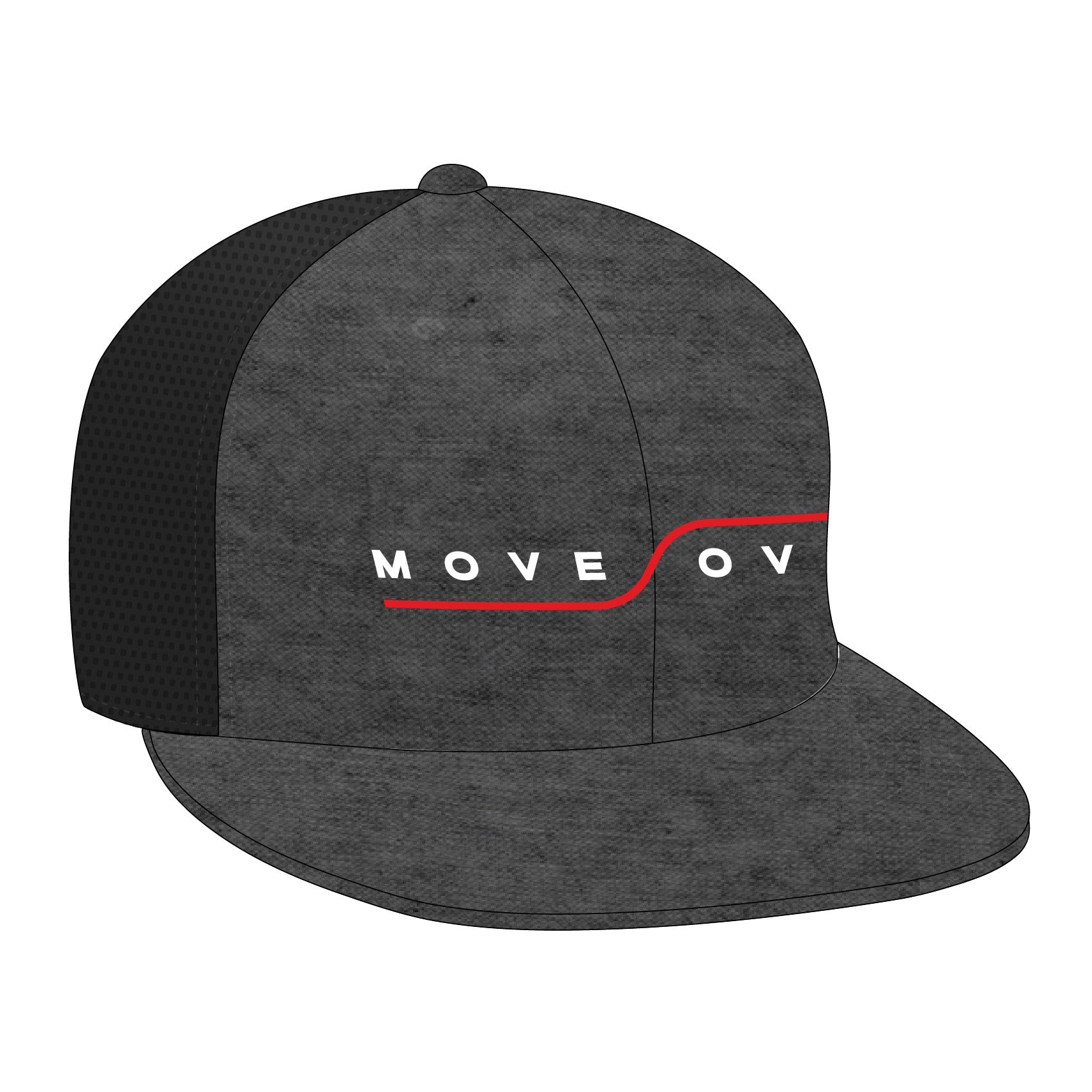 Move Over Flatbill Hat - Black