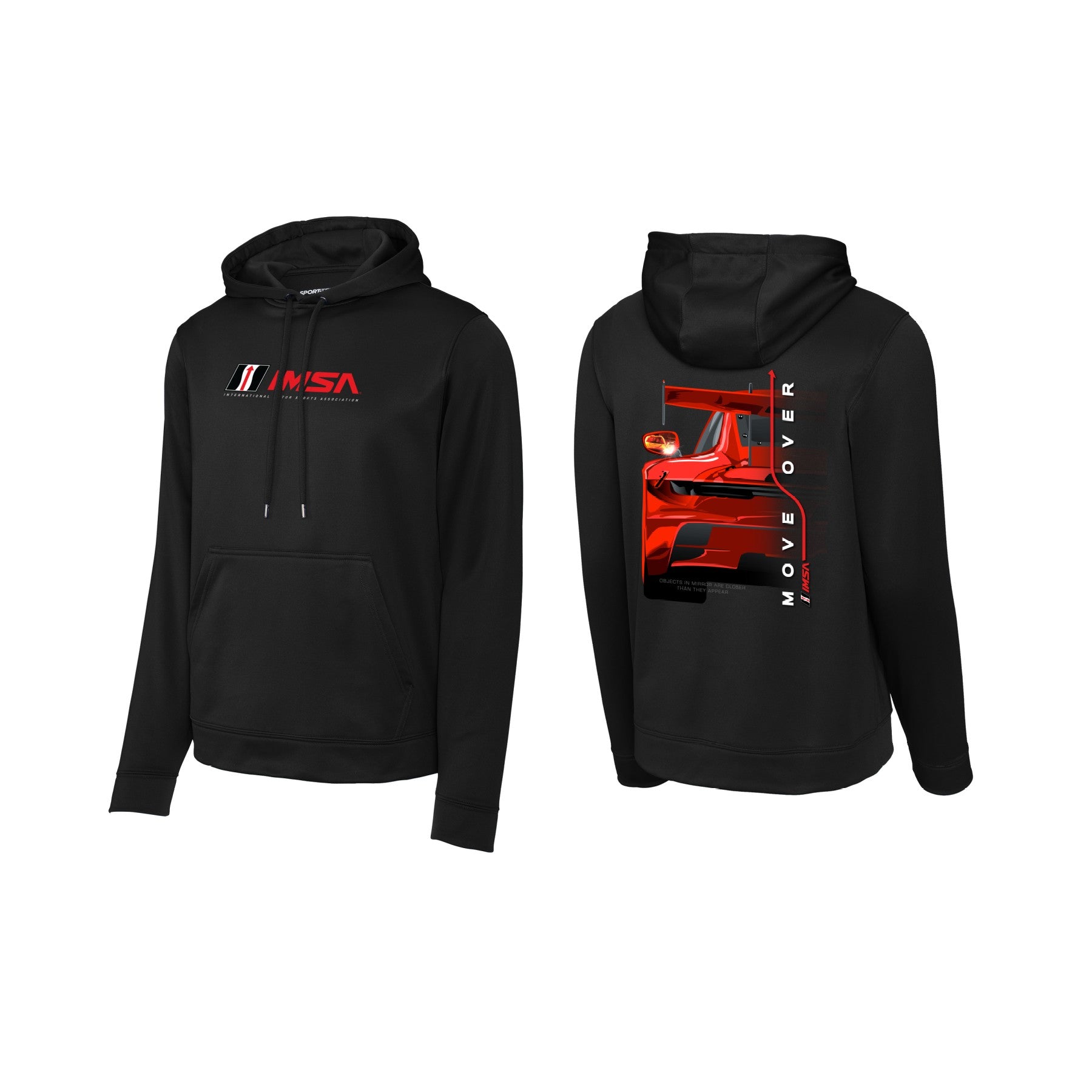 IMSA Move Over Hooded Sweatshirt - Black