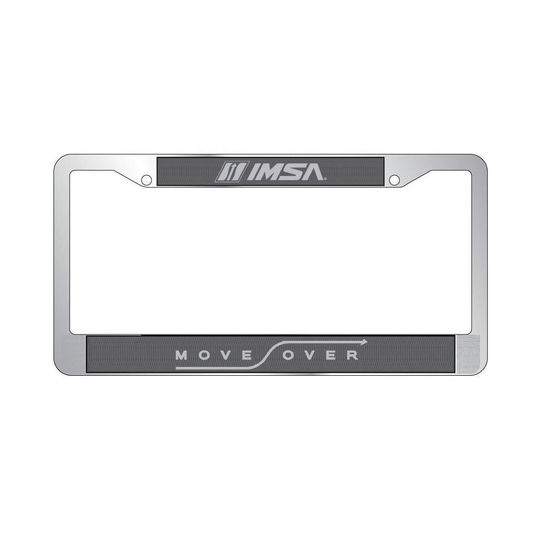 IMSA Move Over License Plate Frame