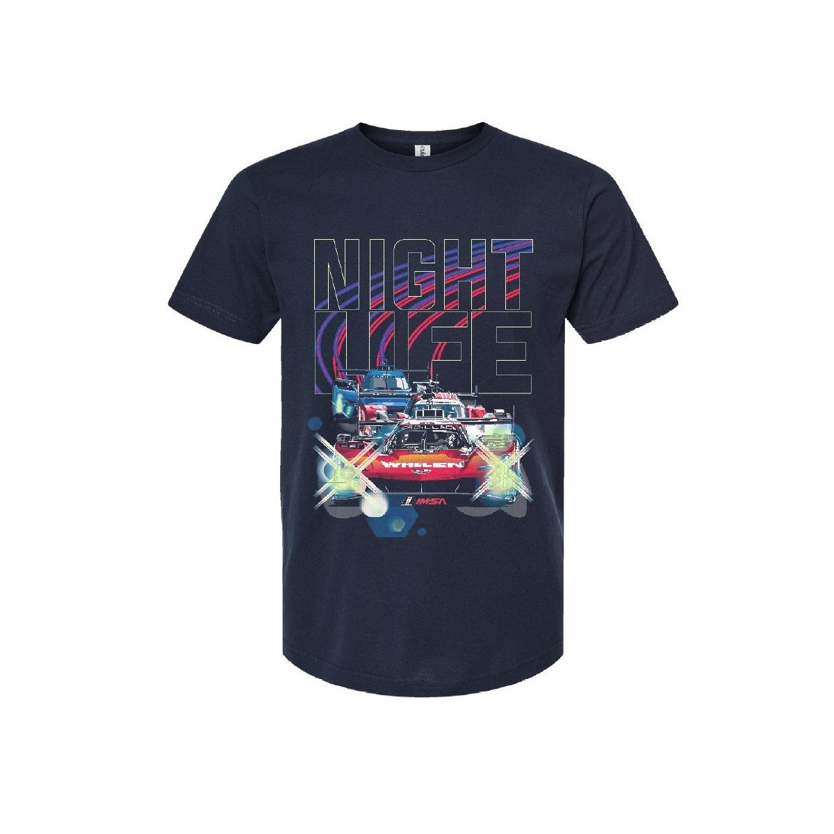 IMSA Night Life Youth Tee - Navy