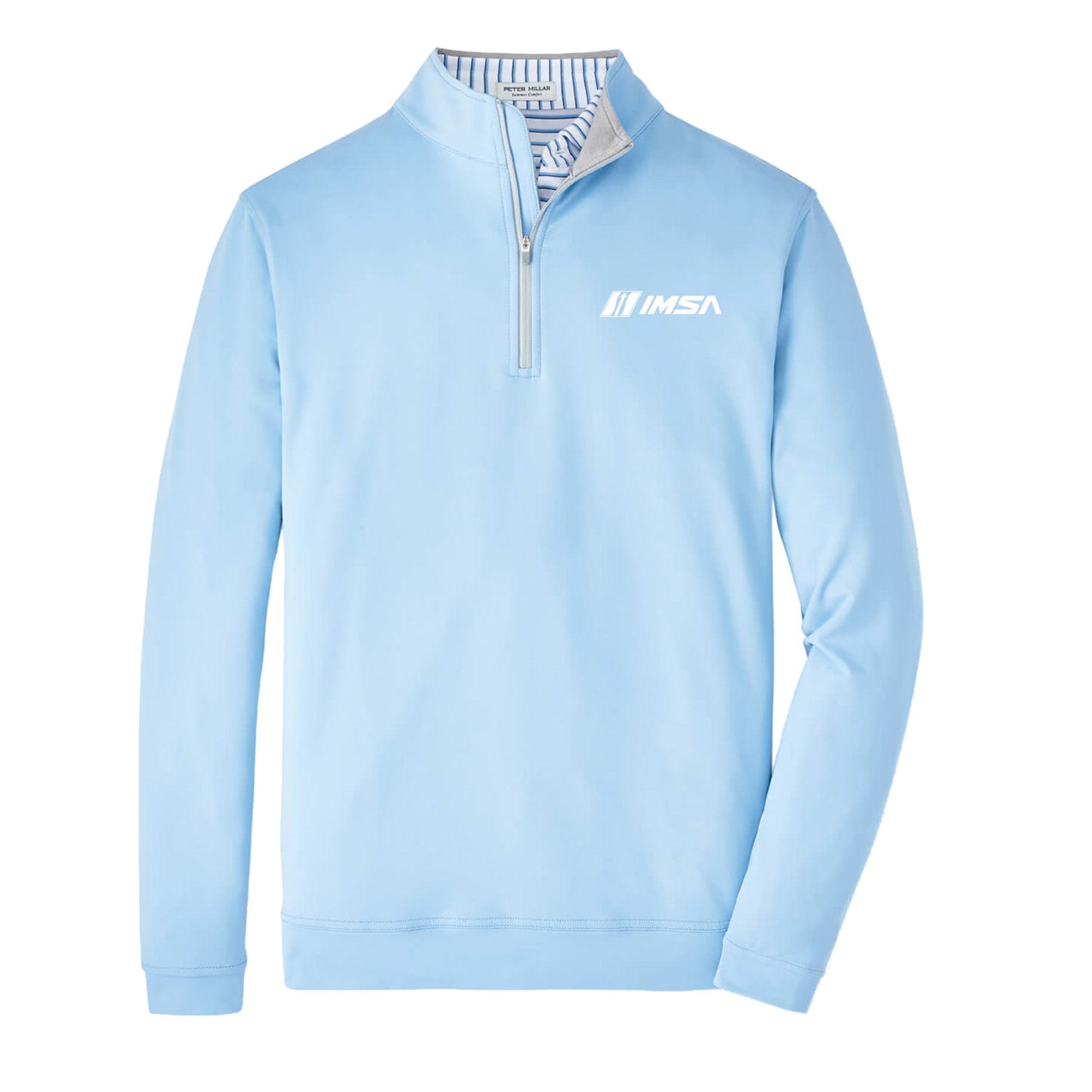 IMSA Peter Millar Perth Performance 1/4 Zip - Cottage Blue
