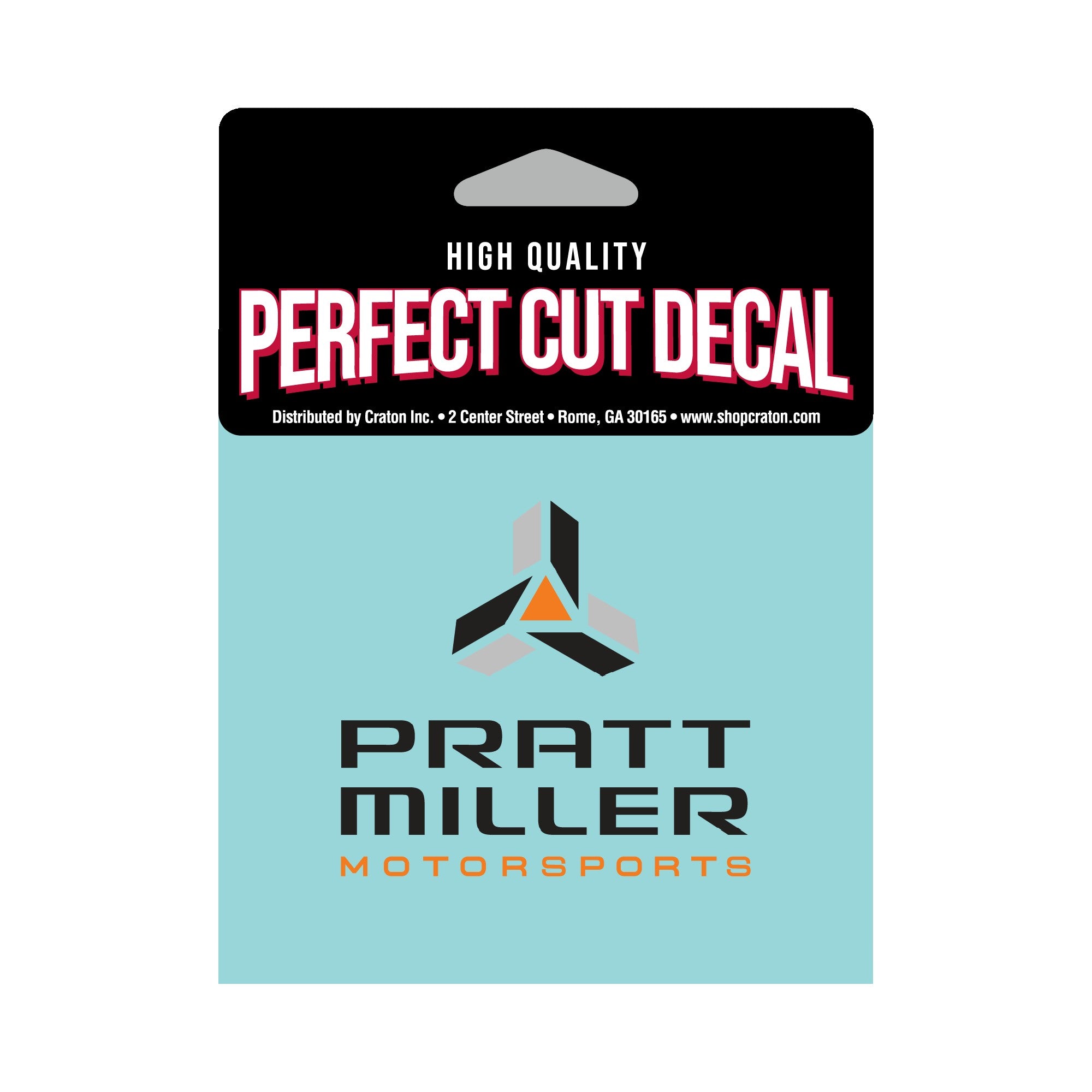 Pratt Miller Motorsports Logo Decal