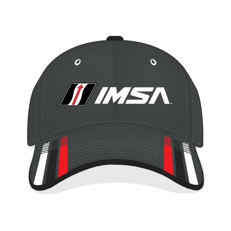 IMSA Racing Stripe Hat - Charcoal