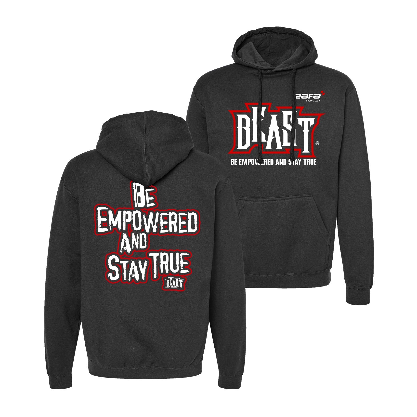 RAFA Racing Team "Beast" Hooded Sweatshirt - Black