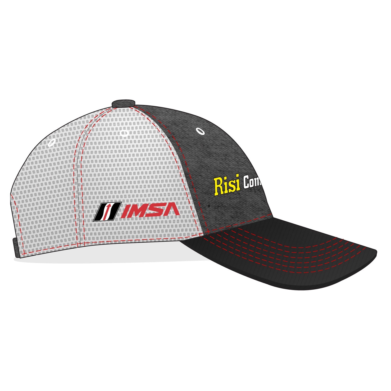 Risi Competizione Team Hat - Grey/Black/White