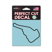 Road Atlanta Track Outline Black
