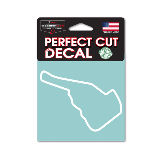 Road Atlanta Track Outline White