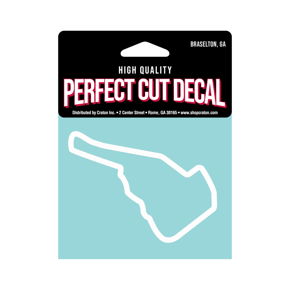 Road Atlanta Track Outline White