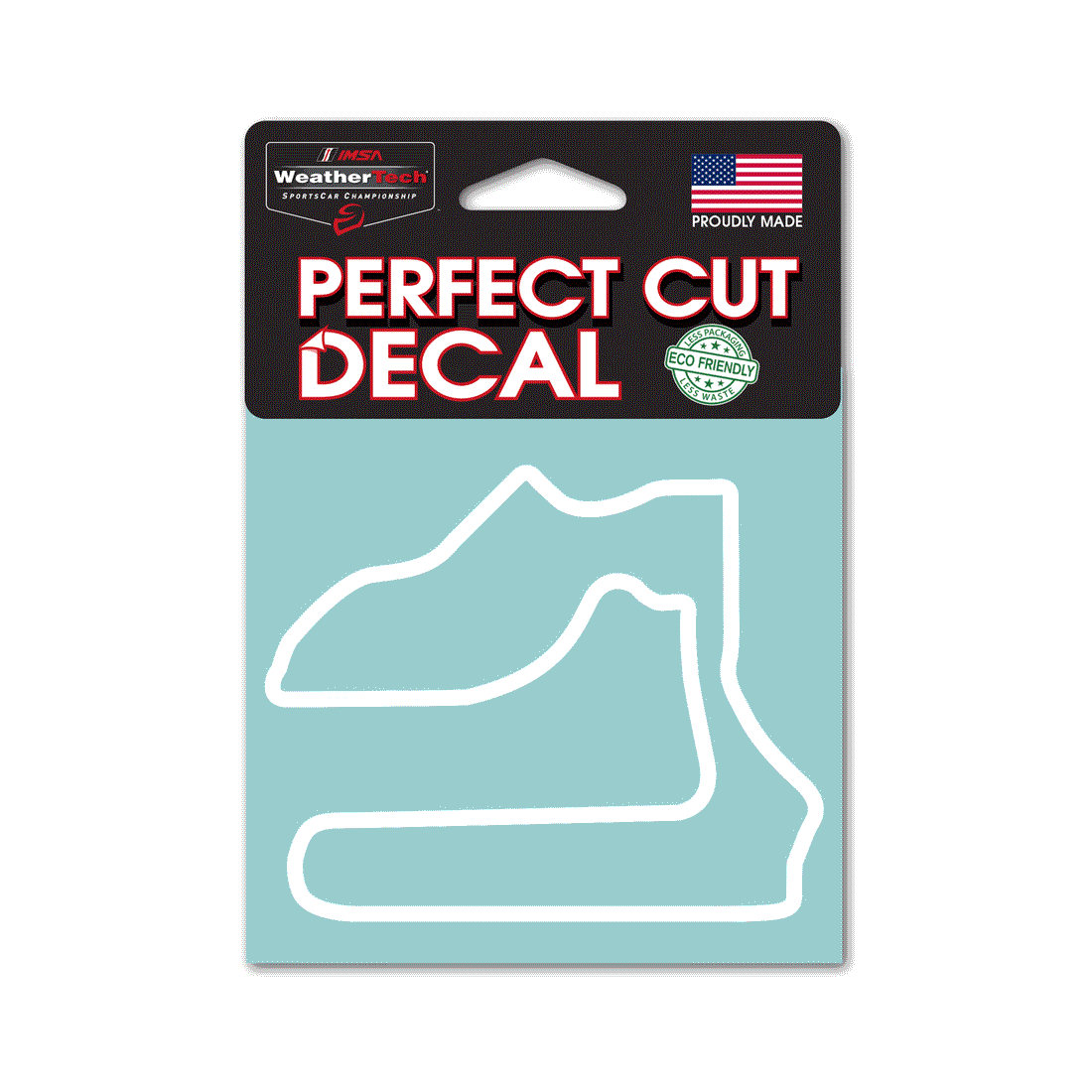 SIR Track Outline White