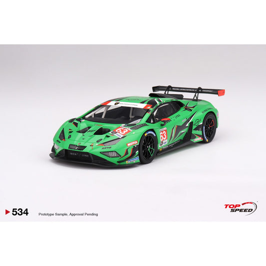 1/18 Lamborghini Huracán GT3 EVO2 #63 Iron Lynx 2023 IMSA Daytona 24 Hrs
