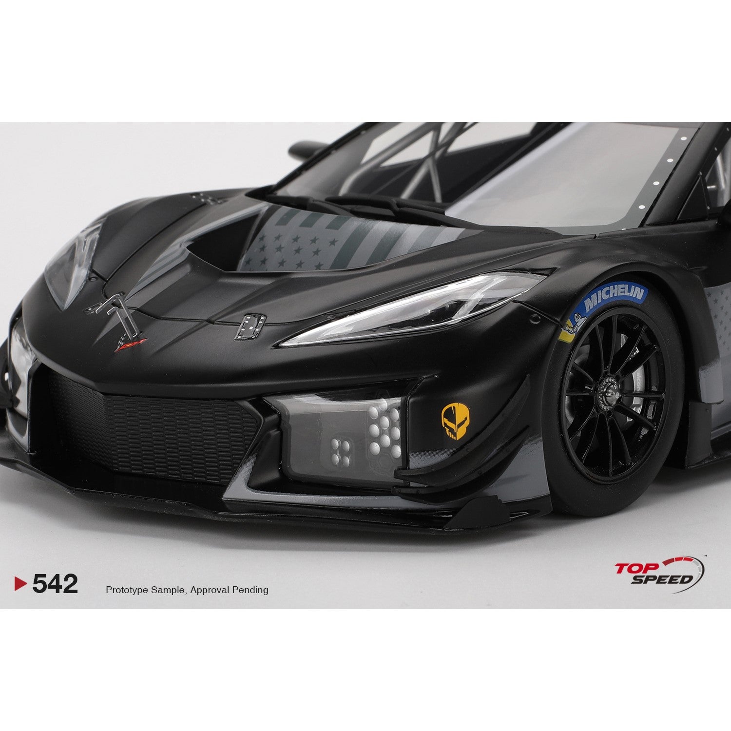 Top Speed 1/18 2023 Chevrolet Corvette Z06 orders Diecast Model Car