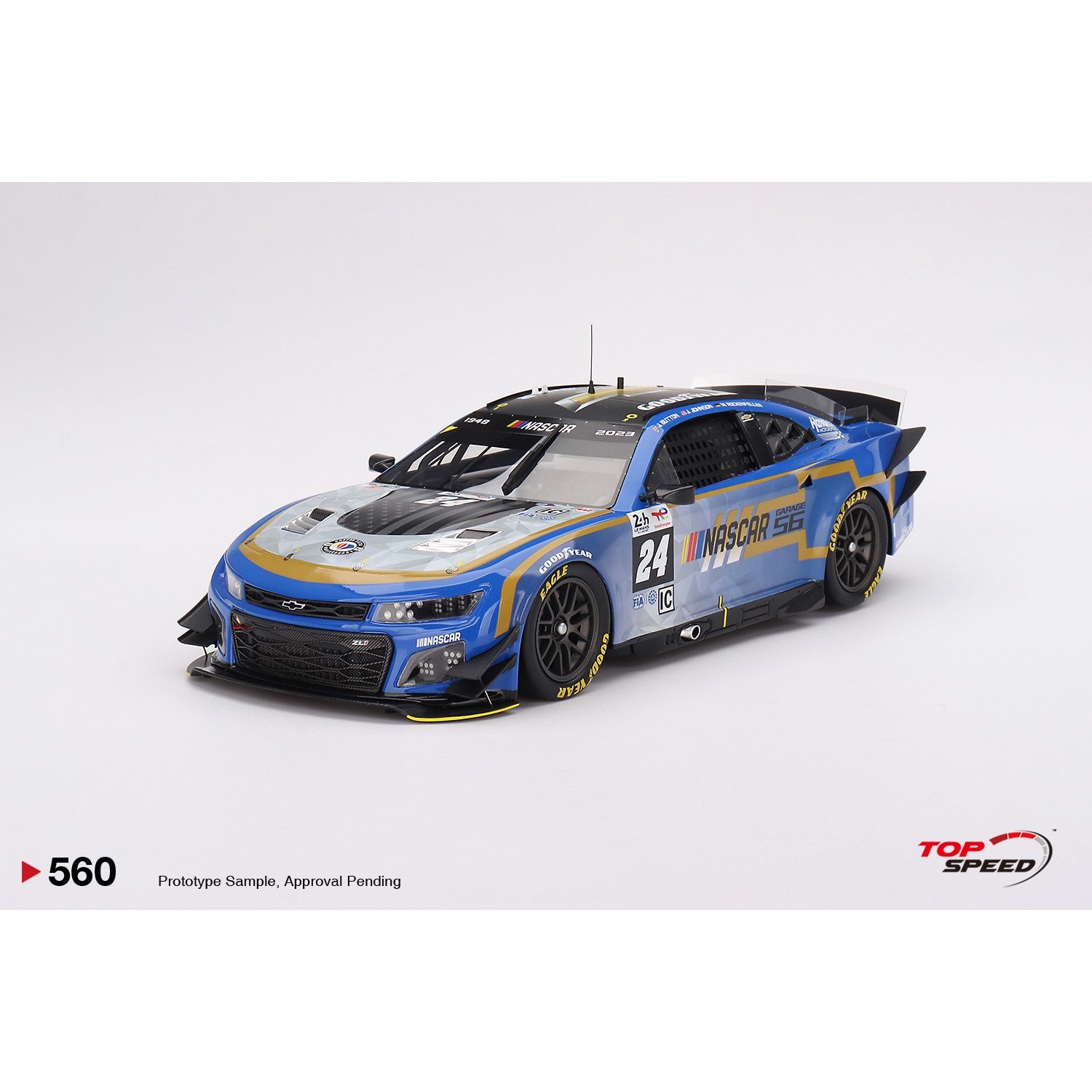 1/18 Garage 56 Chevrolet Camaro ZL1 #24 2023 24 Hours of Le Mans