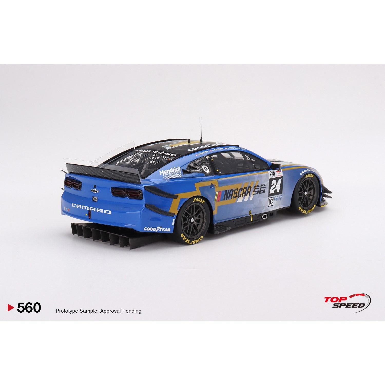 1/18 Garage 56 Chevrolet Camaro ZL1 #24 2023 24 Hours of Le Mans