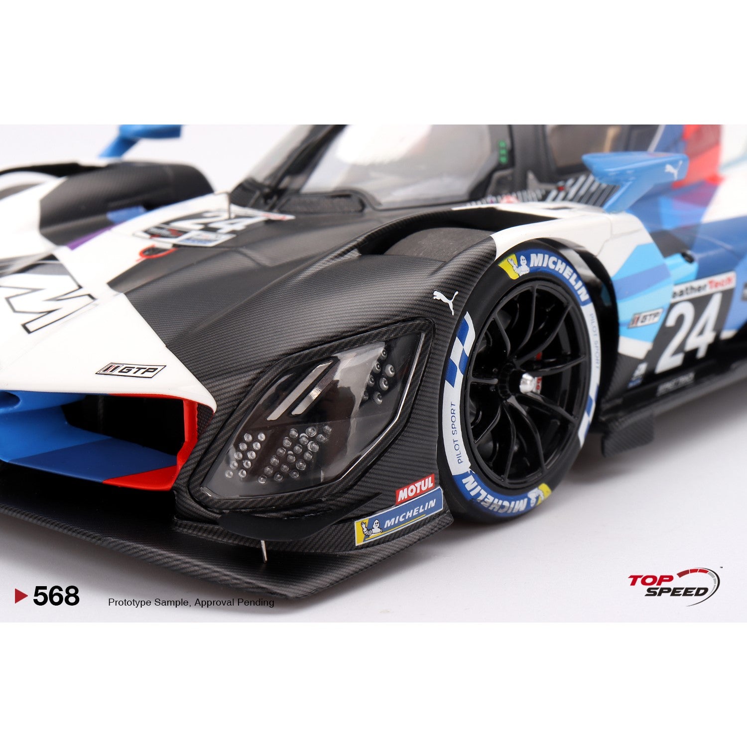 1/18 BMW M Hybrid V8 GTP #24 BMW M Team RLL 2024 Rolex 24