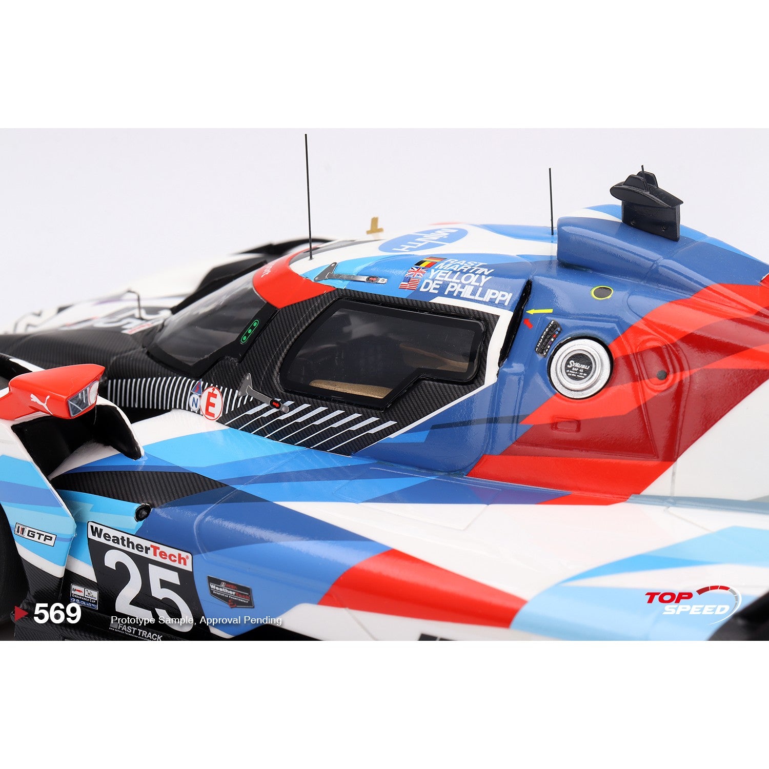 1/18 BMW M Hybrid V8 GTP #25 2024 IMSA Daytona