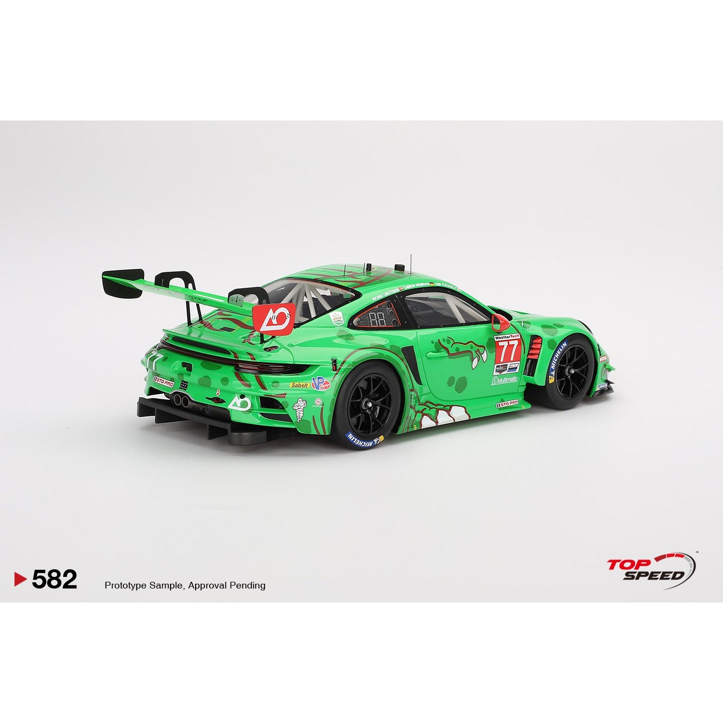 PRE-ORDER 1/18 Porsche 911 GT3 R #77 AO Racing 2024 IMSA Daytona 24 Hrs