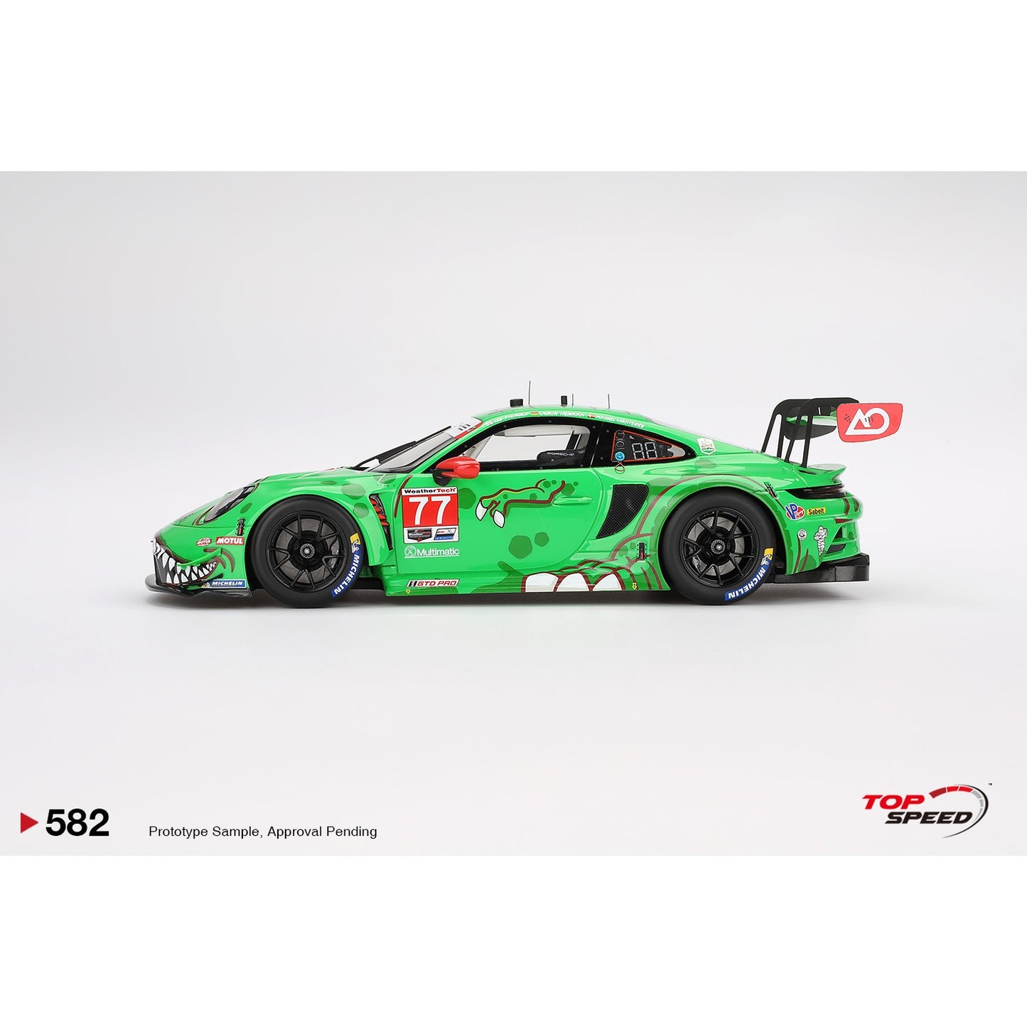 PRE-ORDER 1/18 Porsche 911 GT3 R #77 AO Racing 2024 IMSA Daytona 24 Hrs