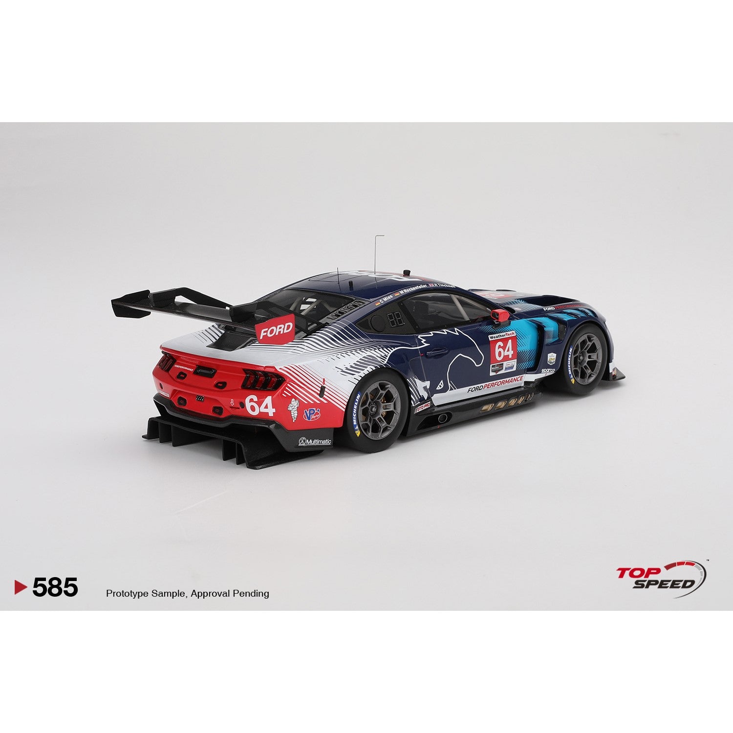 1/18 Ford Mustang GT3 #64 Ford Multimatic Motorsports