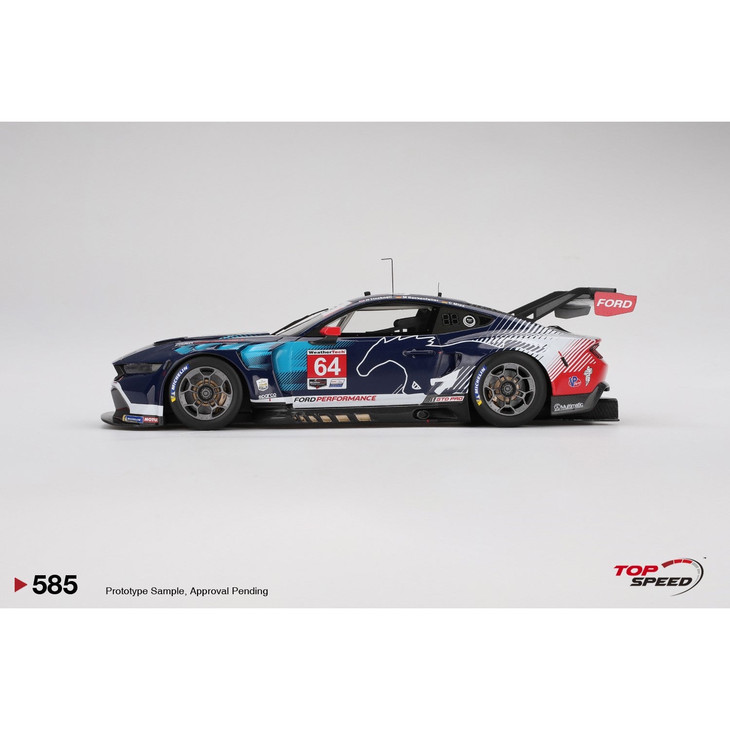 1/18 Ford Mustang GT3 #64 Ford Multimatic Motorsports 2024 Daytona ...