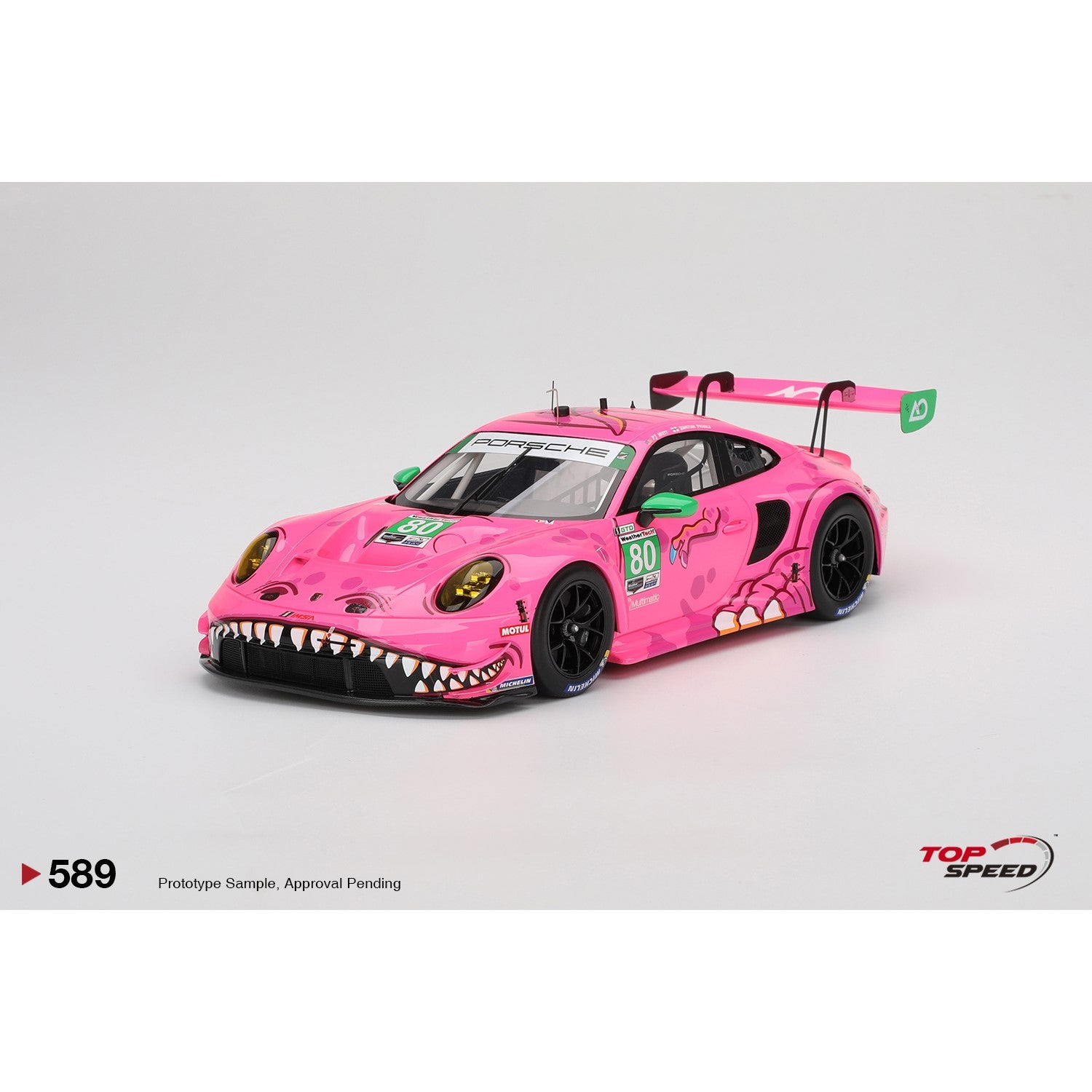 1/18 Porsche 911 GT3 R #80 AO Racing 2023 IMSA Michelin GT Challenge at VIR